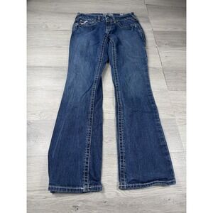 Ariat FR Jeans Womens 26R Blue Denim Mid Rise Boot Cut Flame Resistant Cat2 2112